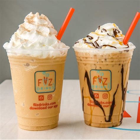 FiiZ Drinks menu in West Haven, Utah, USA