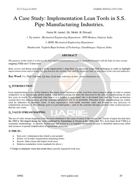 Lean Case Study Examples 的图像结果