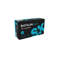 SK Biathlon Sport .22 Long Rifle 40 grain Lead Round Nose Brass Cased ...