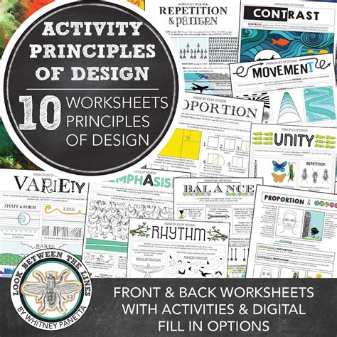 Image result for Design Principles of Art Worksheet