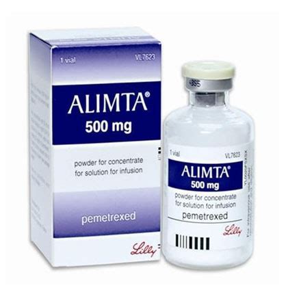 ALIMTA Price | Buy Generic version of pemetrexed disodium | treatment ...