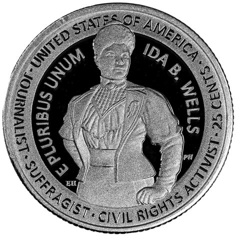 ¼ Dollar "Washington Quarter" (Ida B. Wells) - États-Unis – Numista