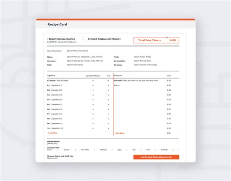 Image result for Recipe Card Program