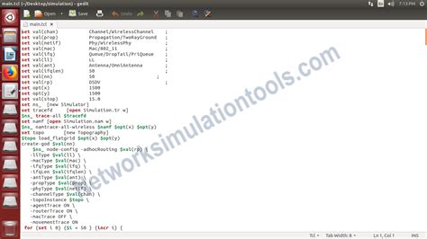 Image result for Simulation Tcl Script