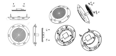 Image result for LED Pool Light Assembly