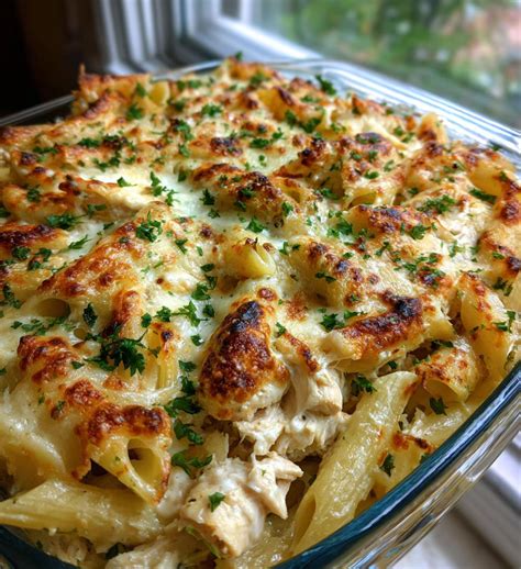 Chicken Alfredo Pasta Bake Recipe: 8 Steps to Cozy Comfort – Vihaad Recipes