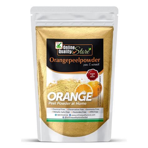 Online Quality Store Pure & Organic Orange Peel Powder For Skin ...