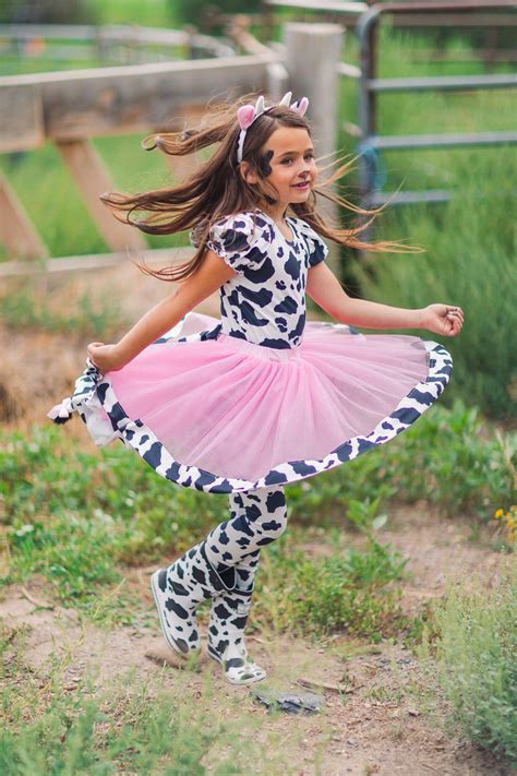 Pink Cow Costume | Girls' Halloween Costumes – Sparkle In Pink
