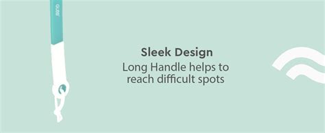 Buy GUBB Bath Brush With Extended Handle - Dual Sided Exfoliating Brush ...