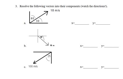 Resolving Vectors into Components 的图像结果