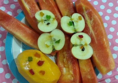 Fruits salad carving Recipe by Divya Rohit Sukhija - Cookpad