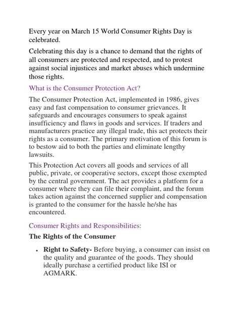 Image result for Consumer Protection Act Explained