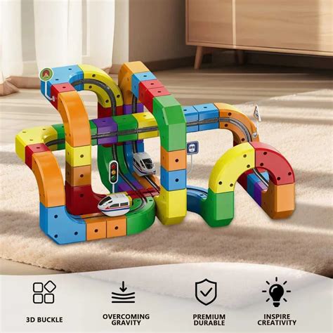 DIY Anti Gravity Electric Train Toys for Kids 67 Pieces – DOD Kart