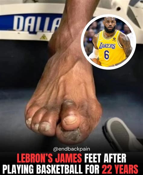 Lebron Feet