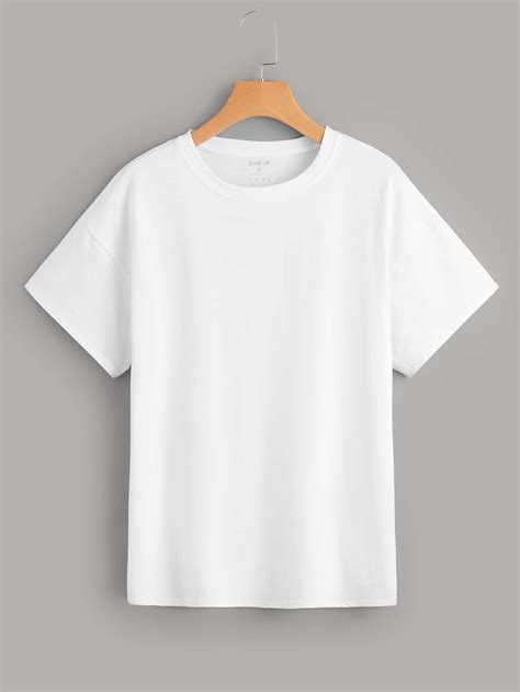 Plain white t shirt – Artofit