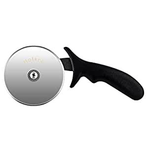 Buy Pizza Cutter 4' Stainless Steel Pizza Wheel Cutter with Ergonomic ...