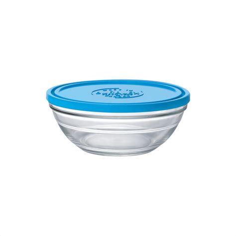 Duralex® FreshBox Round Bowl with Blue Lid 1.59ltrs (1 Pc) – Home Asia ...
