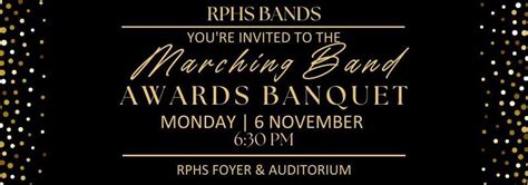 Marching Band Awards Banquet, Raymore-Peculiar High School, 6 November ...