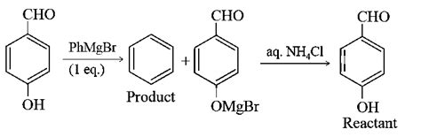 The product of the following reaction is P . The number of hydroxyl ...