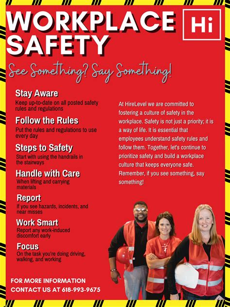 Sample Employee Safety Suggestion Poster