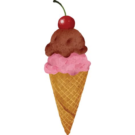 Tasty Ice Cream Clip art Element Transparent Background 24728587 PNG