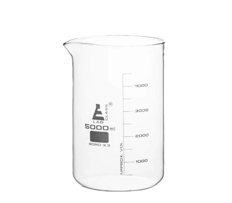 Buy Beaker 5000 ml Graduated DIN/ISO online at best price in India