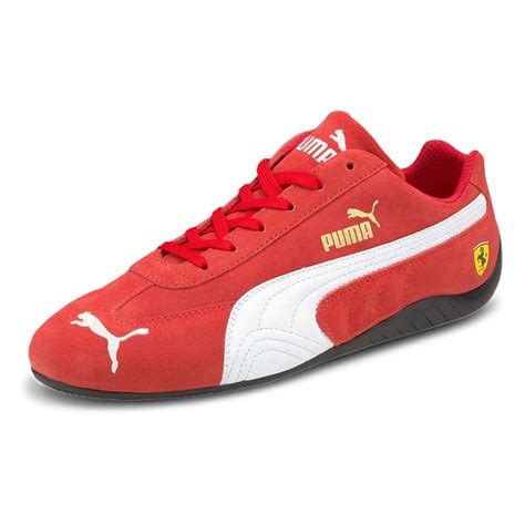 Buy Puma Unisex Ferrari Speedcat Sneaker, Rosso Corsa-Puma White, 10.5 ...