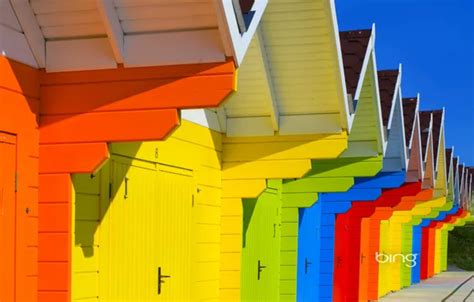 Wallpaper beach, the sky, stay, color, houses, tourism, Motel, camping ...