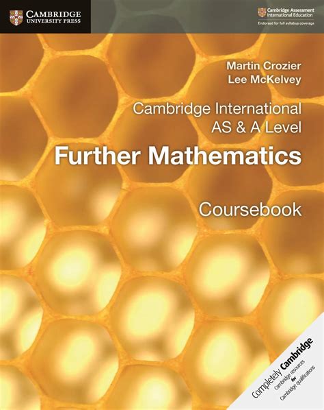 Cambridge International AS & A Level Further Mathematics Coursebook ...