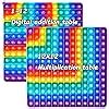 Buy DK-SIMINA 2 in 1 Multiplication Table and Digital Addition Table ...