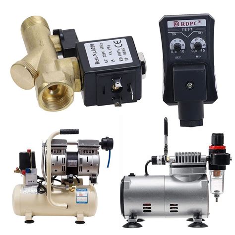 Durable Automatic 1/2inch Electronic Drain Valve Air Compressor Gas ...