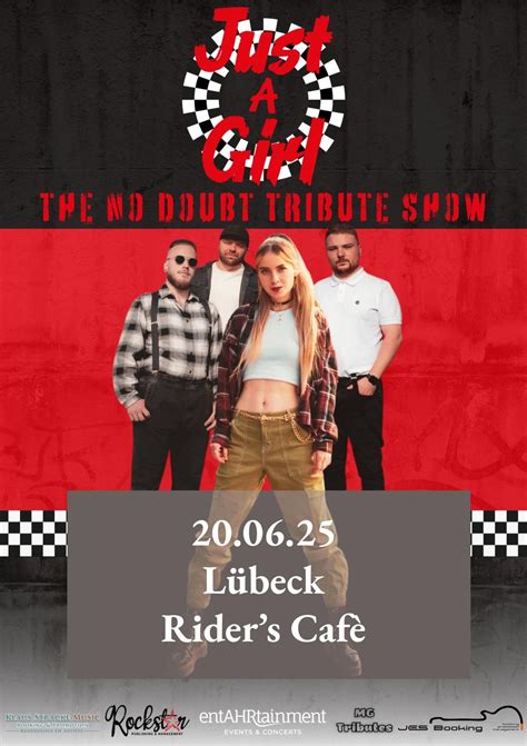 JUST A GIRL - NO DOUBT TRIBUTE SHOW - Live, Riders Cafe & Riders ...