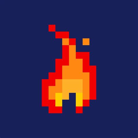 Image result for 8-Bit Fire