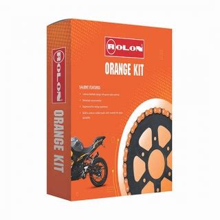 DUKE/RC 200 CHAIN SPROCKET KIT BY ROLON (ORANGE) – Moto Modz