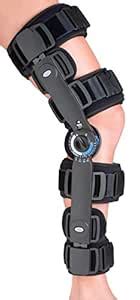 Rolyan Defender Post-Op Knee Brace, Cool Style, X-Large Size, Hinged ...