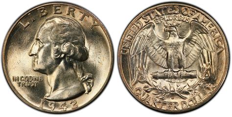1942-D 25C Doubled Die Reverse (Regular Strike) Washington Quarter ...