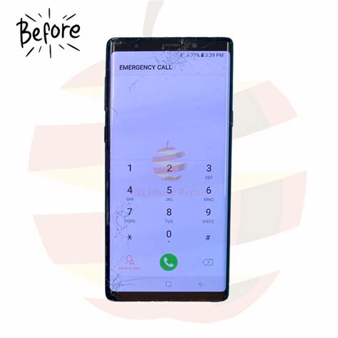Removing Note 9 Screen 的图像结果