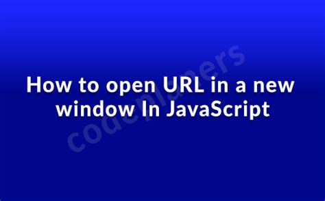 Image result for OpenURL JavaScript