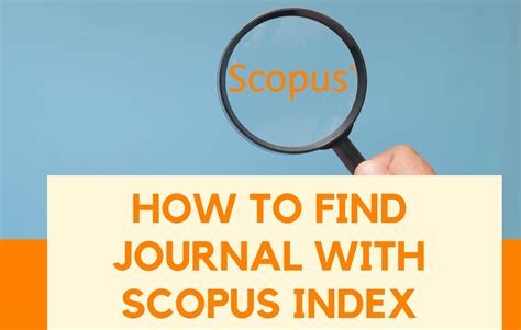 How To Check Scopus Indexed Journals – Journal Impact Factor