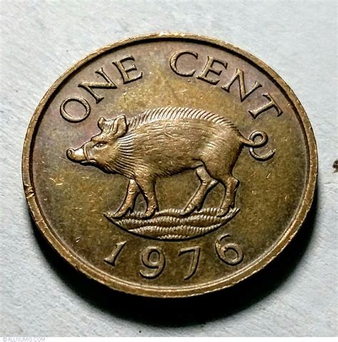 1 Cent 1976, 1970-1985 Issue - Bermuda - Coin - 37295