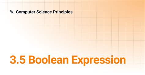 Image result for Boolean Expression Computer Science in Scratchg