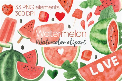 Watermellon Clipart