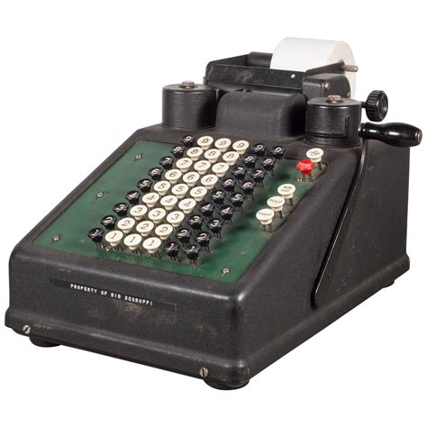 Antique Burrough's Adding or Figuring Machine, circa 1920-1930 at ...