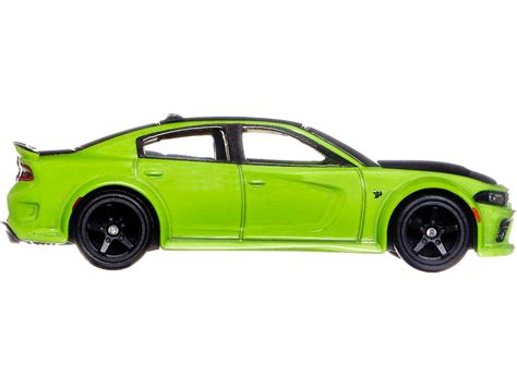Buy 2020 Dodge Charger Hellcat Bright Green and Gray American Scene Car ...