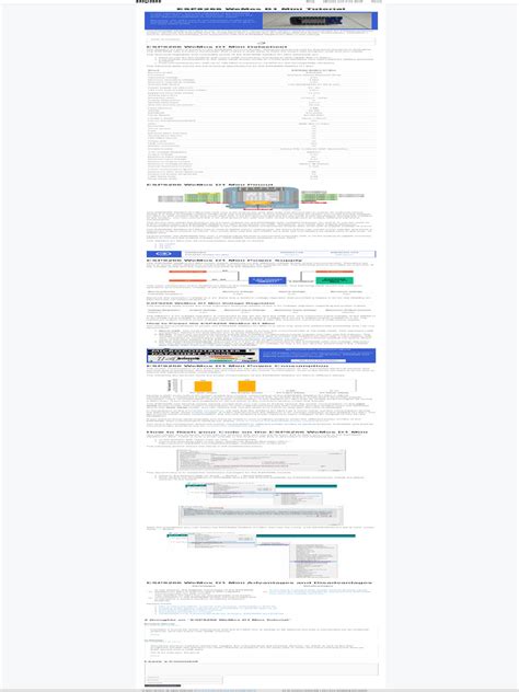 Image result for Wemos D1 Mini Tutorial