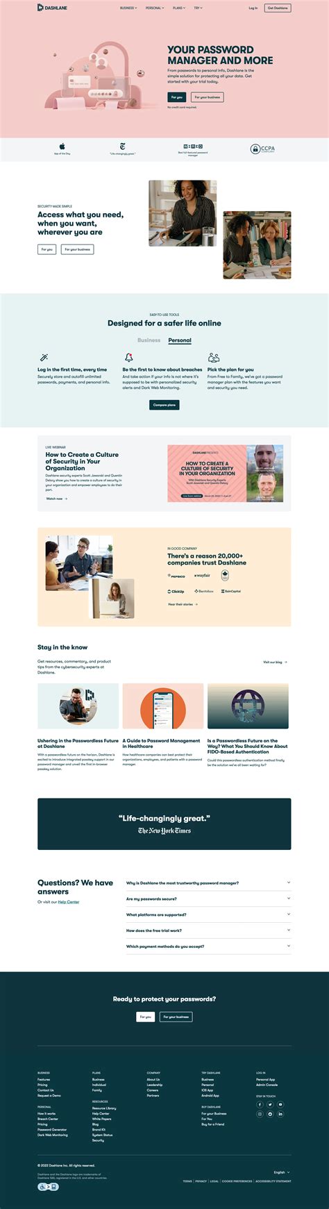 Dashlane Website 的图像结果