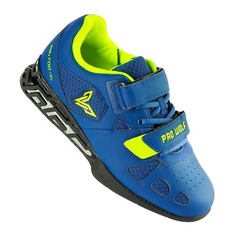 PRx700 V2 Weightlifting Squat Shoes - Blue | PRO WOLF