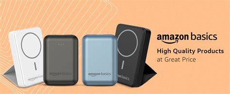 amazon basics 10000mAh 20W Fast Charging Power Bank and 15W Wireless ...