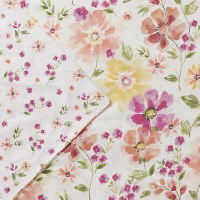 Watercolor Floral Duvet Cover and Shams | Grandin Road