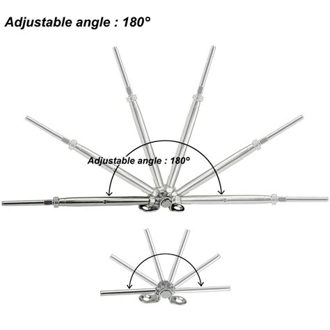 Lulultn T316 Marine Grade 30 Pairs Stainless Steel Cable Railing ...